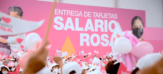 Salario Rosa Ayuda Para Mujeres.